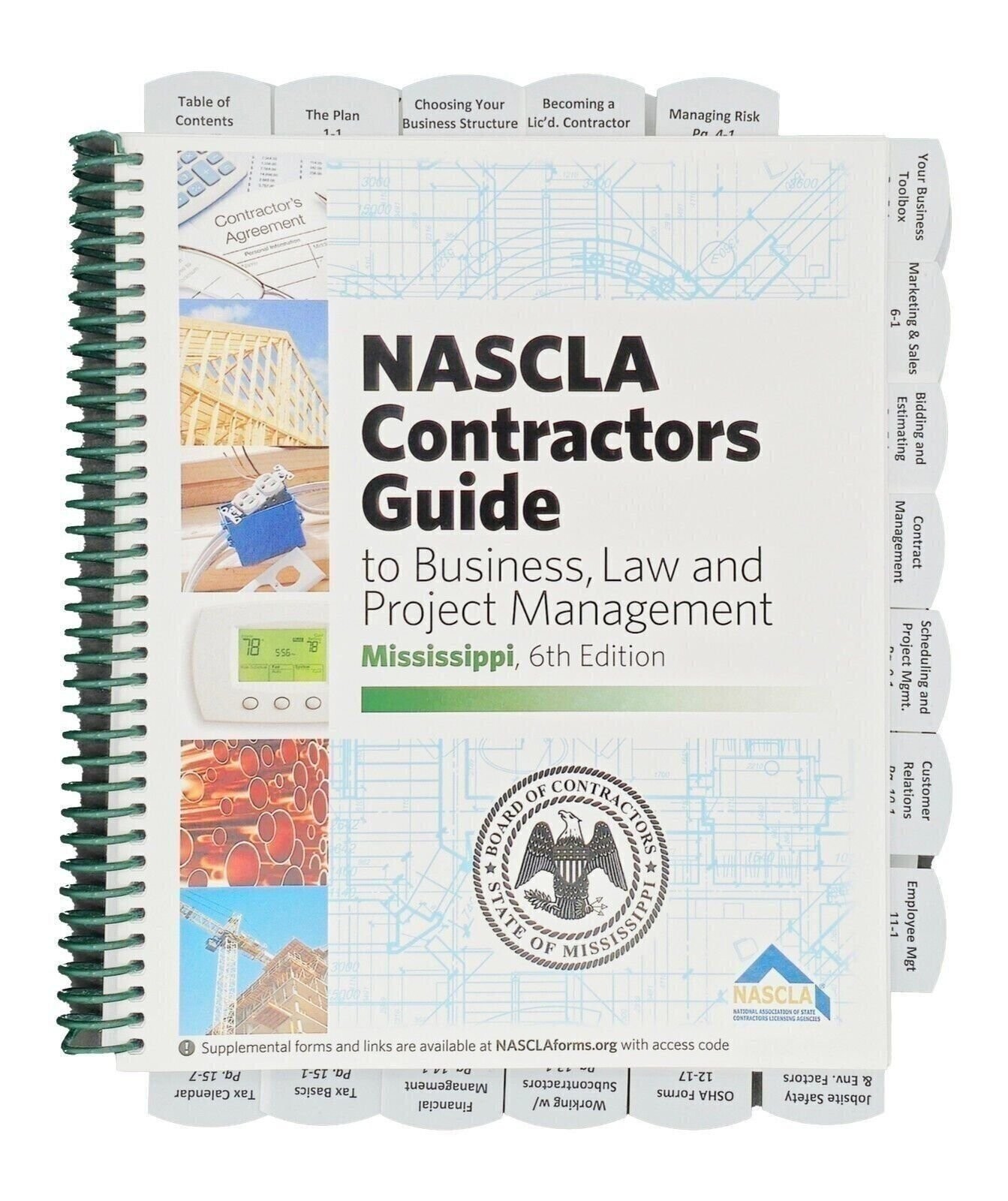 Highlighted and Tabbed - NASCLA Contractors Guide to Business Mississippi 6th