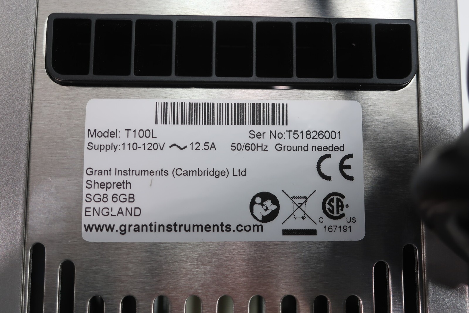 Grant T100L Immersion Thermostat 110-120v-ac