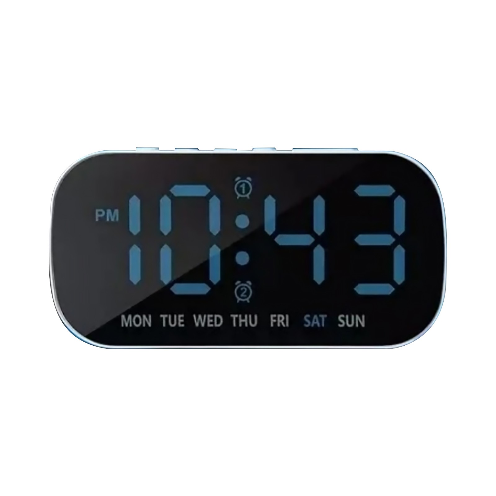 Auto Dimming Large LED Display Digital Alarm Clock With Snooze For Bedroom