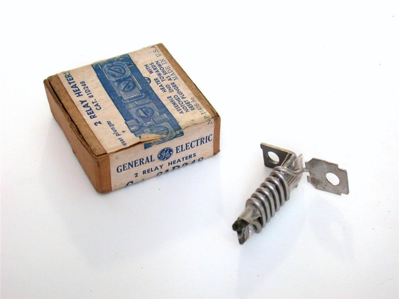 BRAND NEW GENERAL ELECTRIC GE OVERLOAD THERMAL UNIT HEATING ELEMENT MODEL 81D248