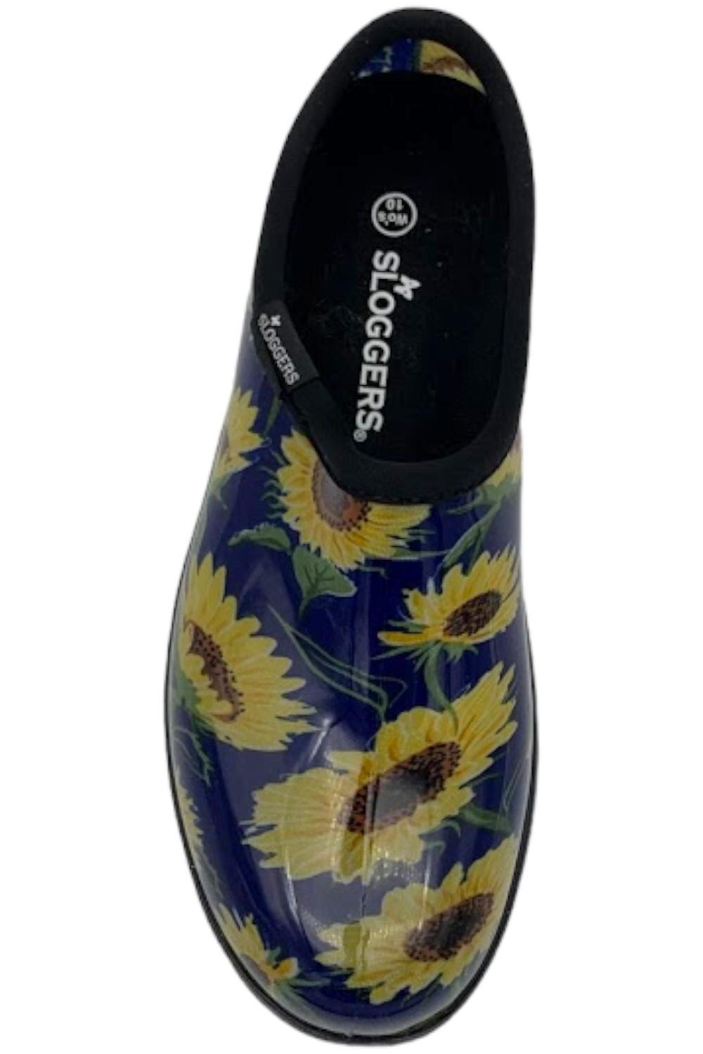 Sloggers Waterproof Flower Garden Shoes Meadow Blue