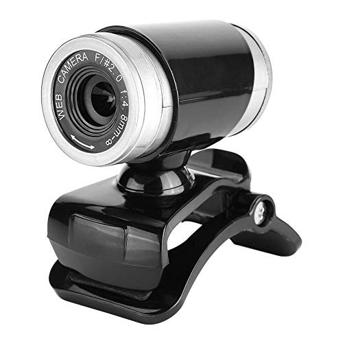 720P CMOS Night-Vision Webcam for Live Streaming 360 Clip-on USB Pro Web
