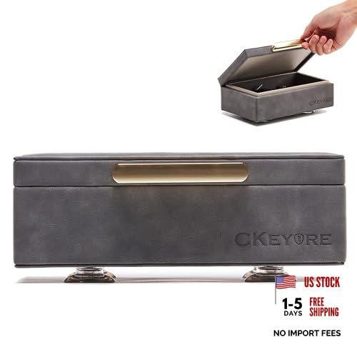 CKEYURE Key Box | Faraday Box for Car Keys | Car Key Signal Blocker Box | RFID