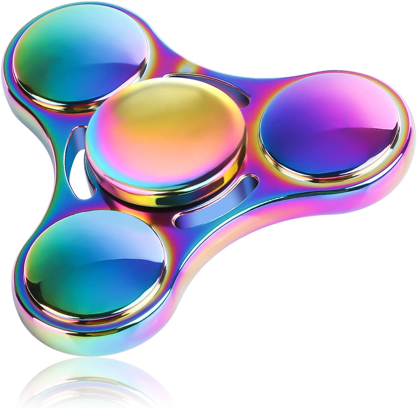 ATESSON Fidget Spinner Toy Durable Stainless Steel Bearing High Speed Spins Prec