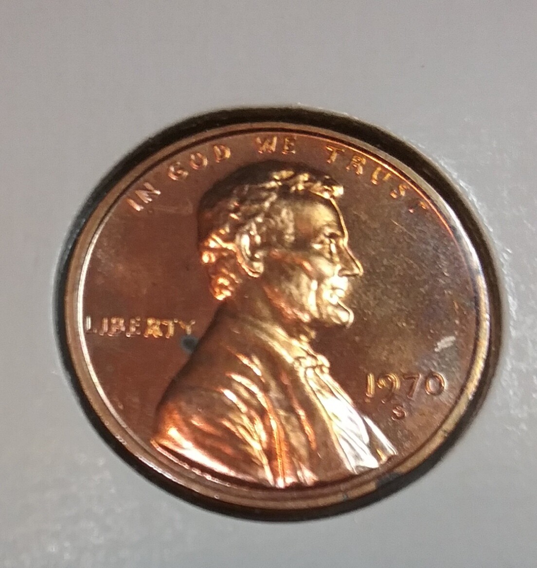 1970 Lincoln Memorial Cent  S - PROOF