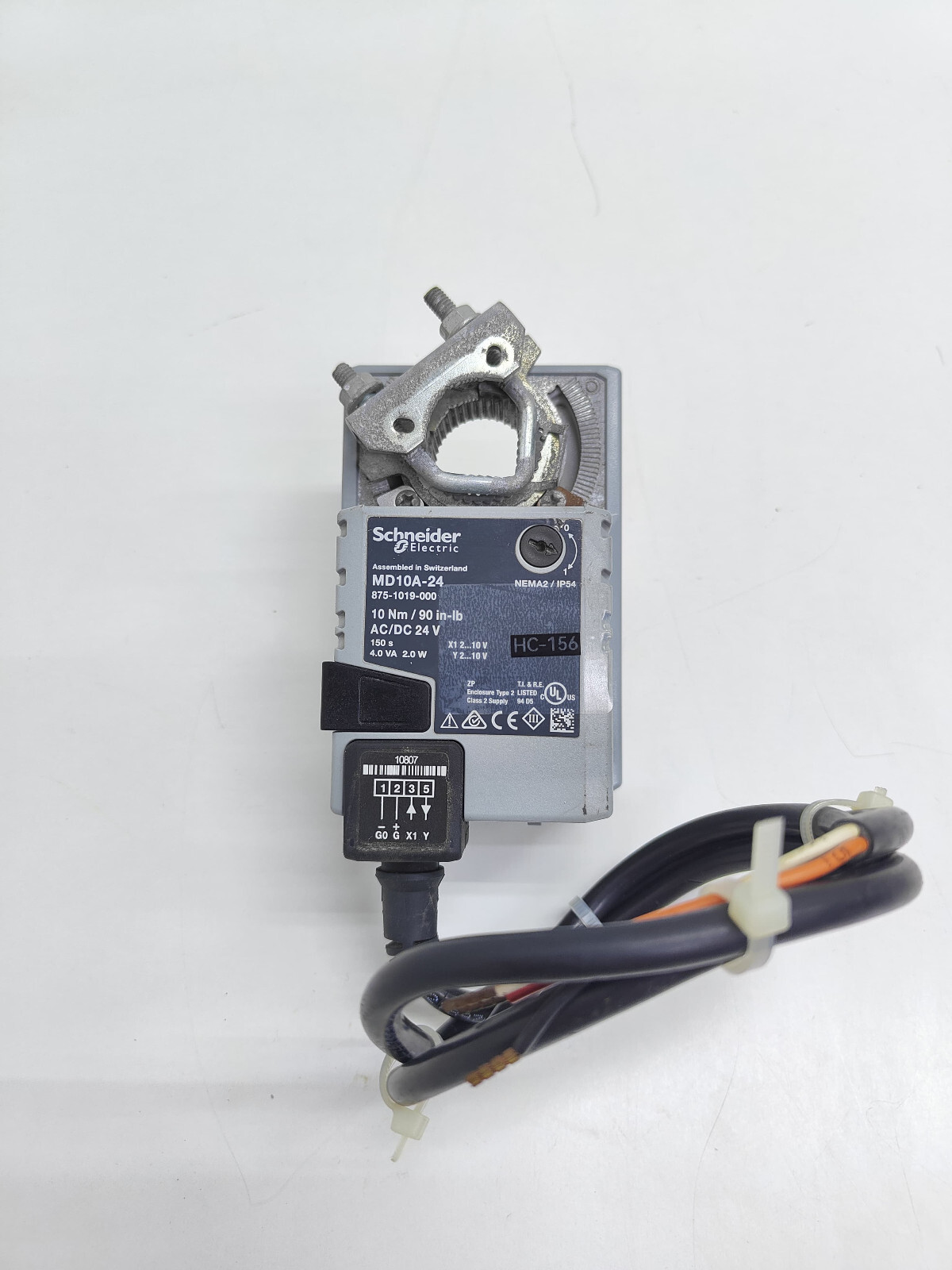 SCHNEIDER MD10A Damper Actuator, 10 Nm,  HC#156
