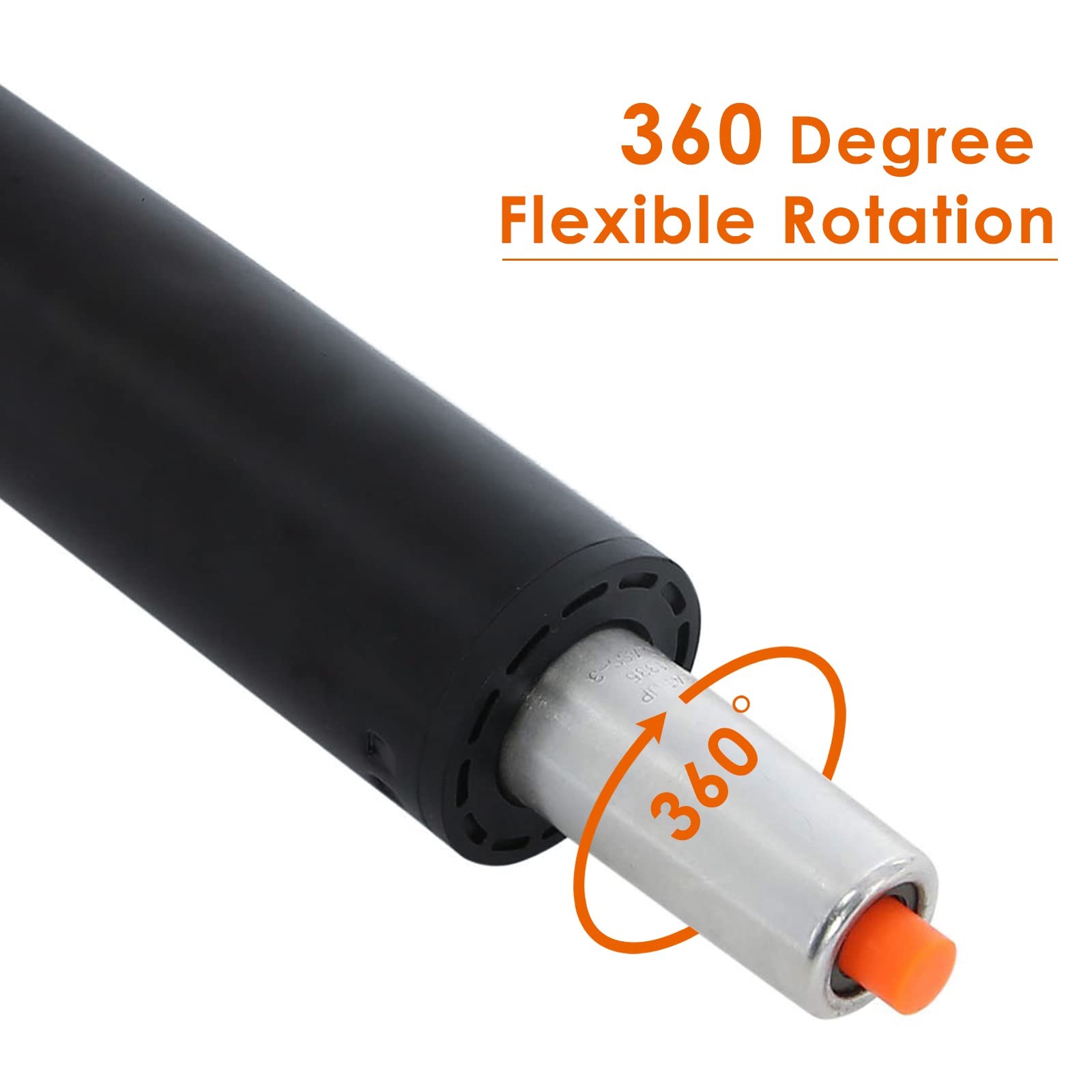 Office Chair Gas Lift Cylinder Black 10.5" to 15.5" 5" Stroke 1000Lbs Fits Most
