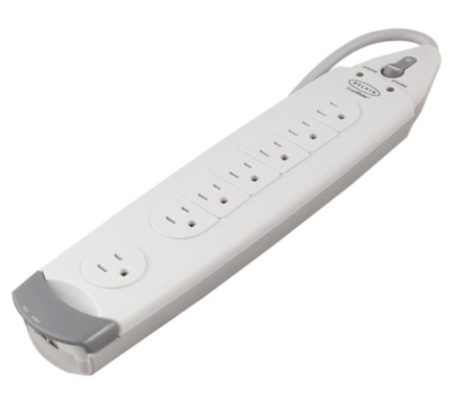 BELKIN F9H710-12 12 Feet 7 Outlets 1045 SurgeMaster Home Series - USED