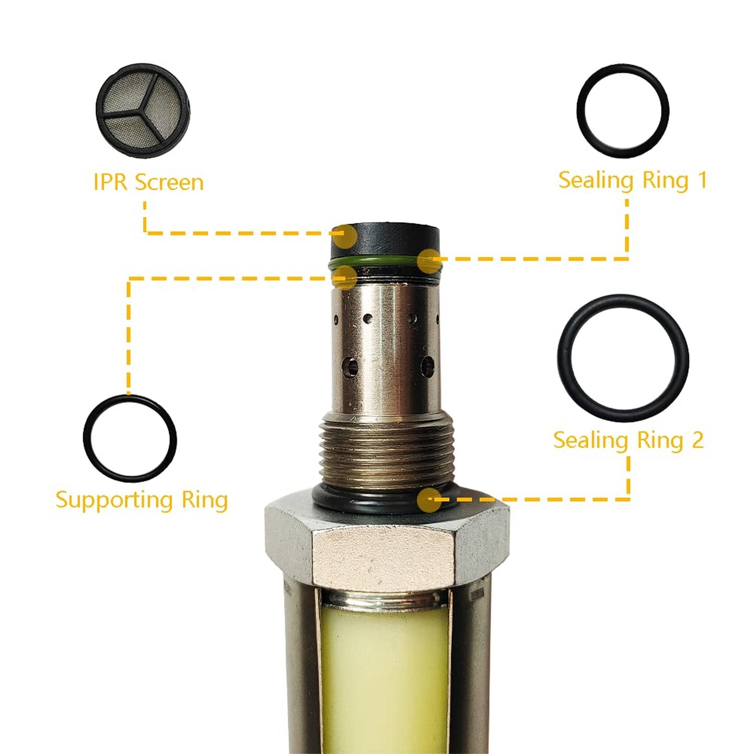 6.0 IPR Valve with ICP Sensor and Pigtail | Replacement for 2003-20... Fast Ship
