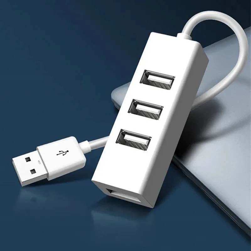 High Speed 4 Port USB HUB 2.0 Multi Splitter Expansion Desktop PC Laptop Adapter