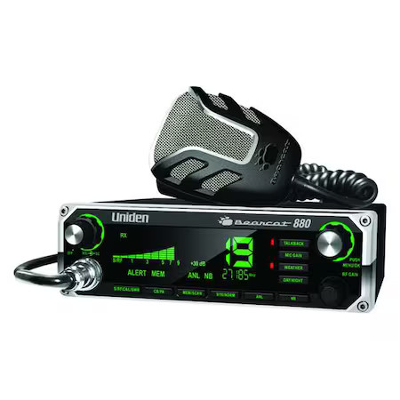 Uniden Bearcat 880 Cb Radio, Pl259 Connector, 40 Channels, 4W