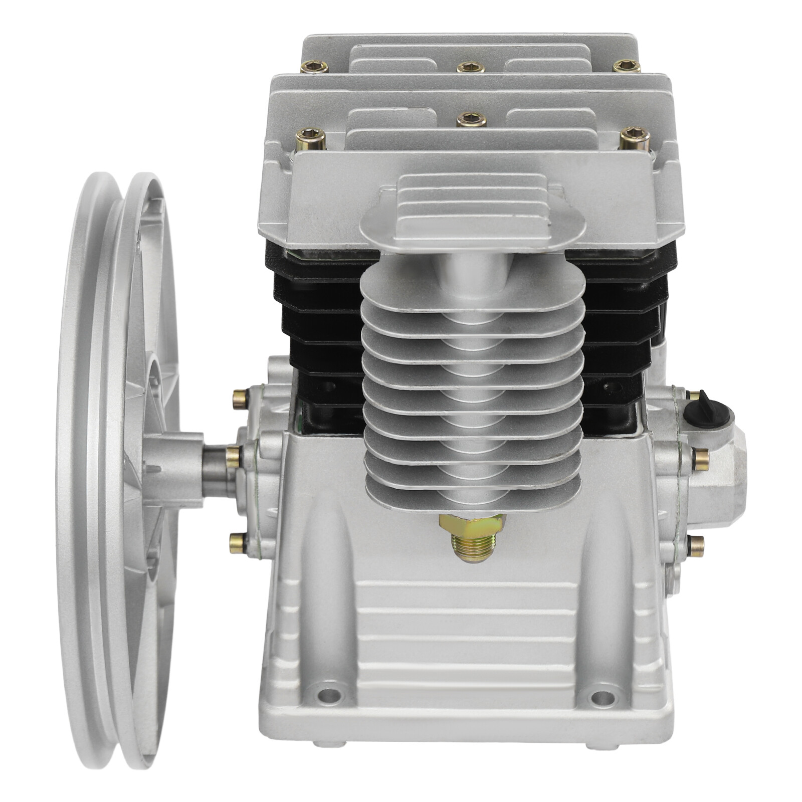 Air Compressor Pump Head Single Stage Twin Cylinder Air Compressor Pump Head