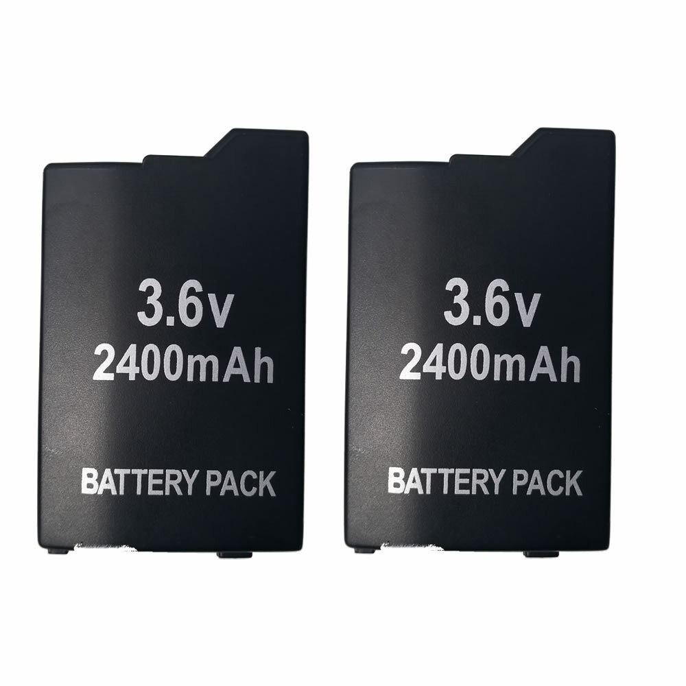 2X Battery + Data & Power USB Cable for Sony PSP 2000, 3000 Lite Slim PSP-S110