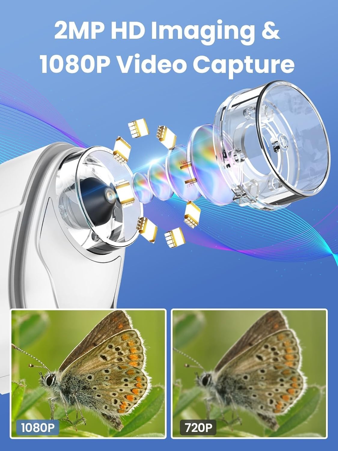 Educational Digital Microscope for Kids - 2.4 Inch Screen & 200 Photo Storage