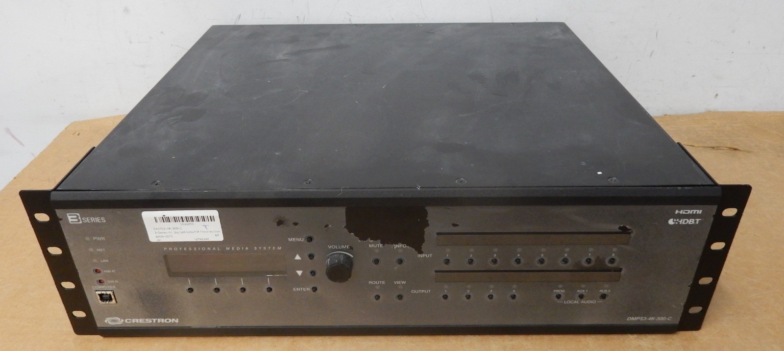 CRESTRON DMPS3-4K-300-C 3-Series 4K DigitalMediaTM Presentation System 300