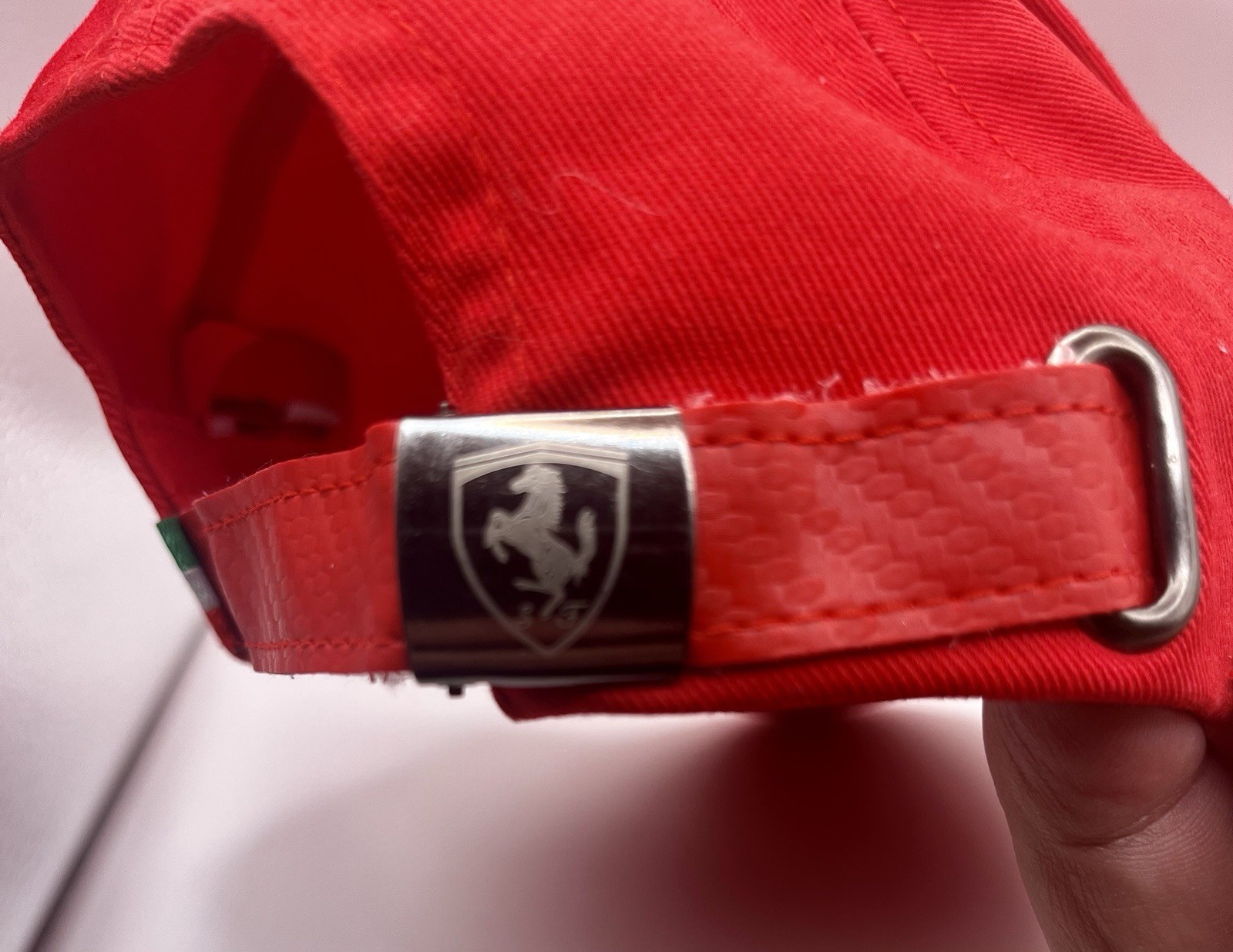 Ferrari Scuderia Red Cap Adjustable hat Unisex