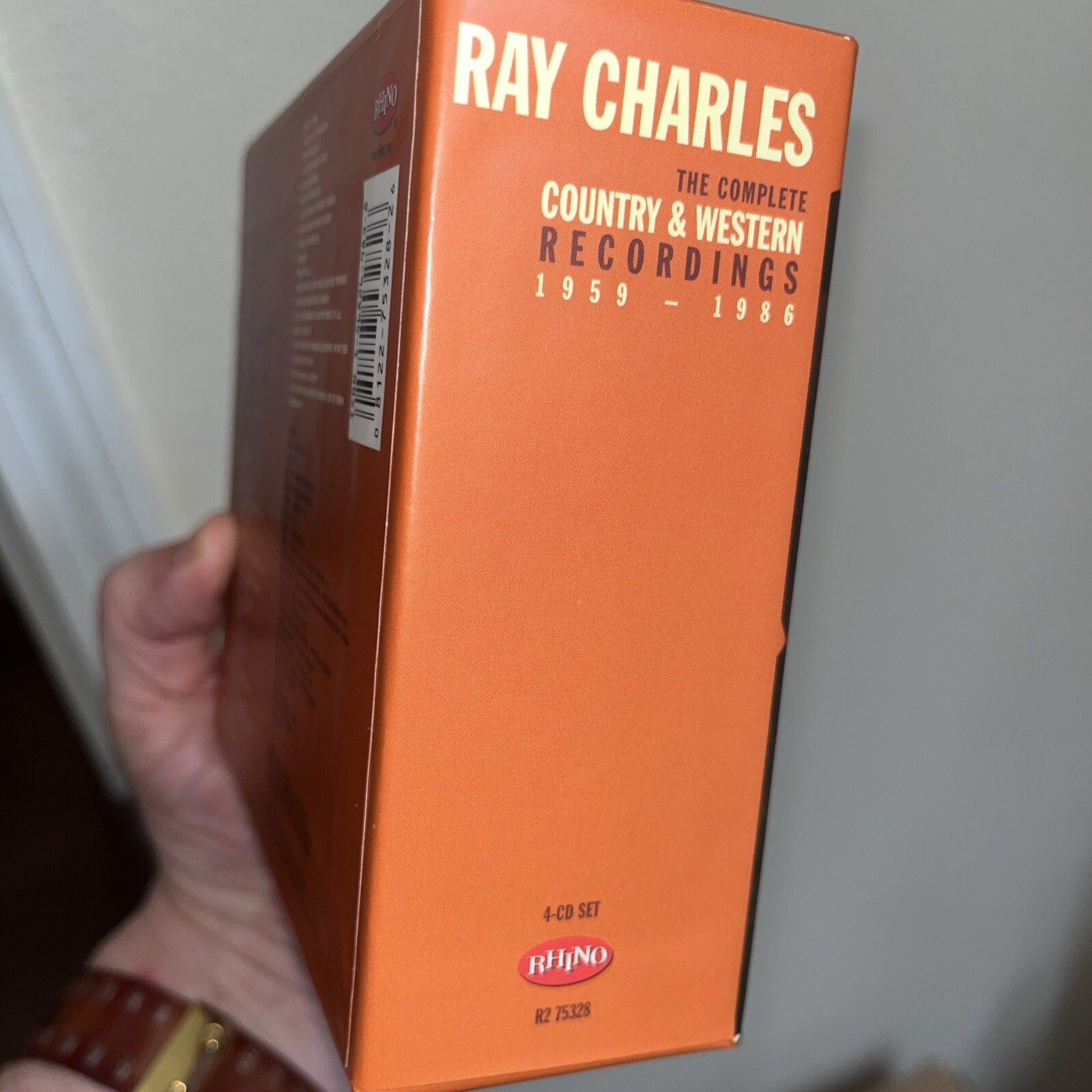 Ray Charles Complete Country Western Cd Box Set 4 Cd Book