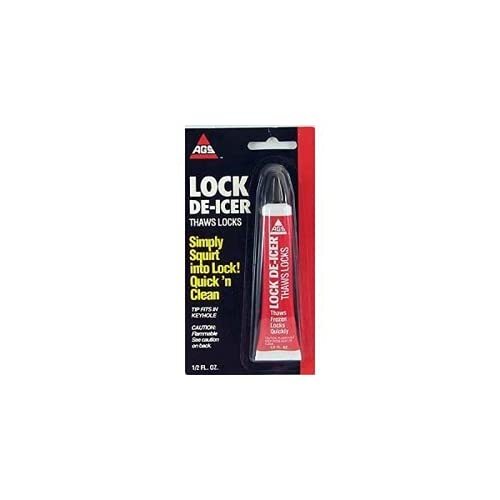 AGS Company MZ-1 1 Lock De-Icer Lubricant, 1/2 oz