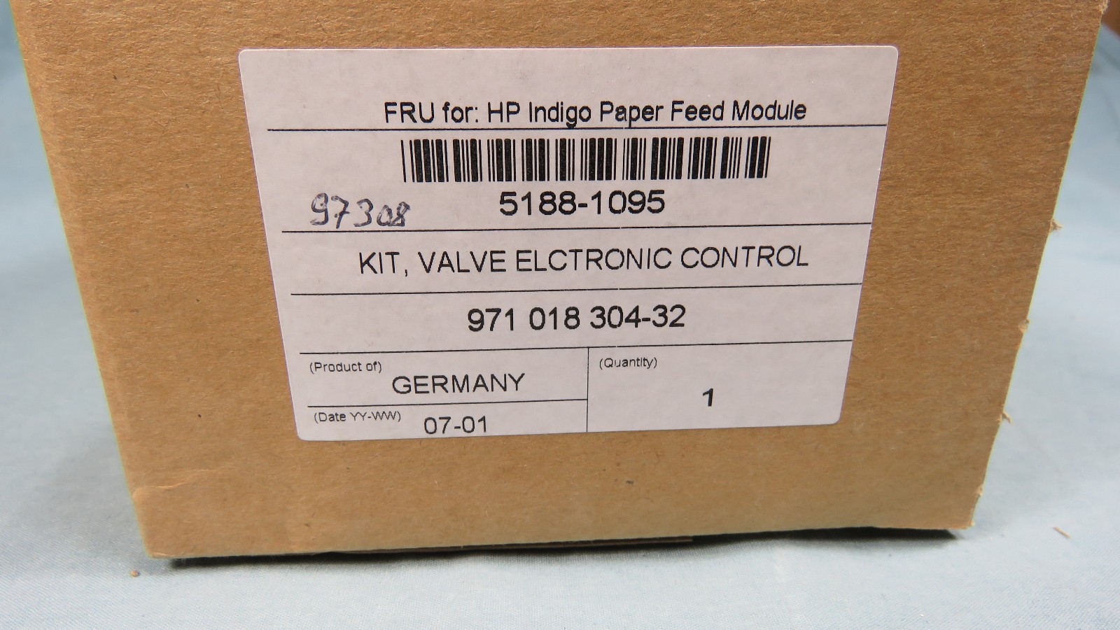 5188-1095 Valve Electronic Control HP Indigo Replacement Staiger 601 001 268
