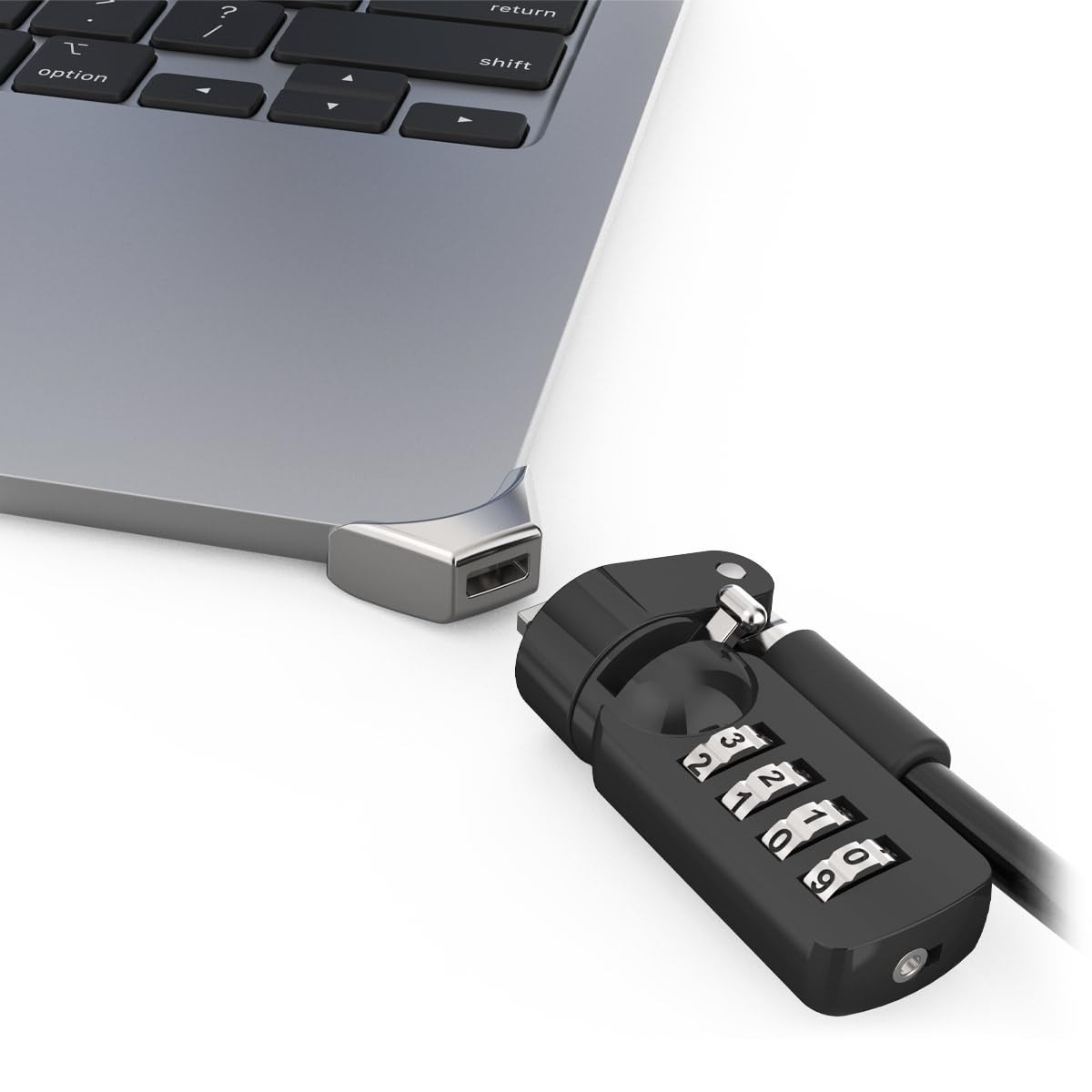 Compulocks Ledge Adapter MacBook Air 15-inch (M2/M3/M4/M5) Cable Lock