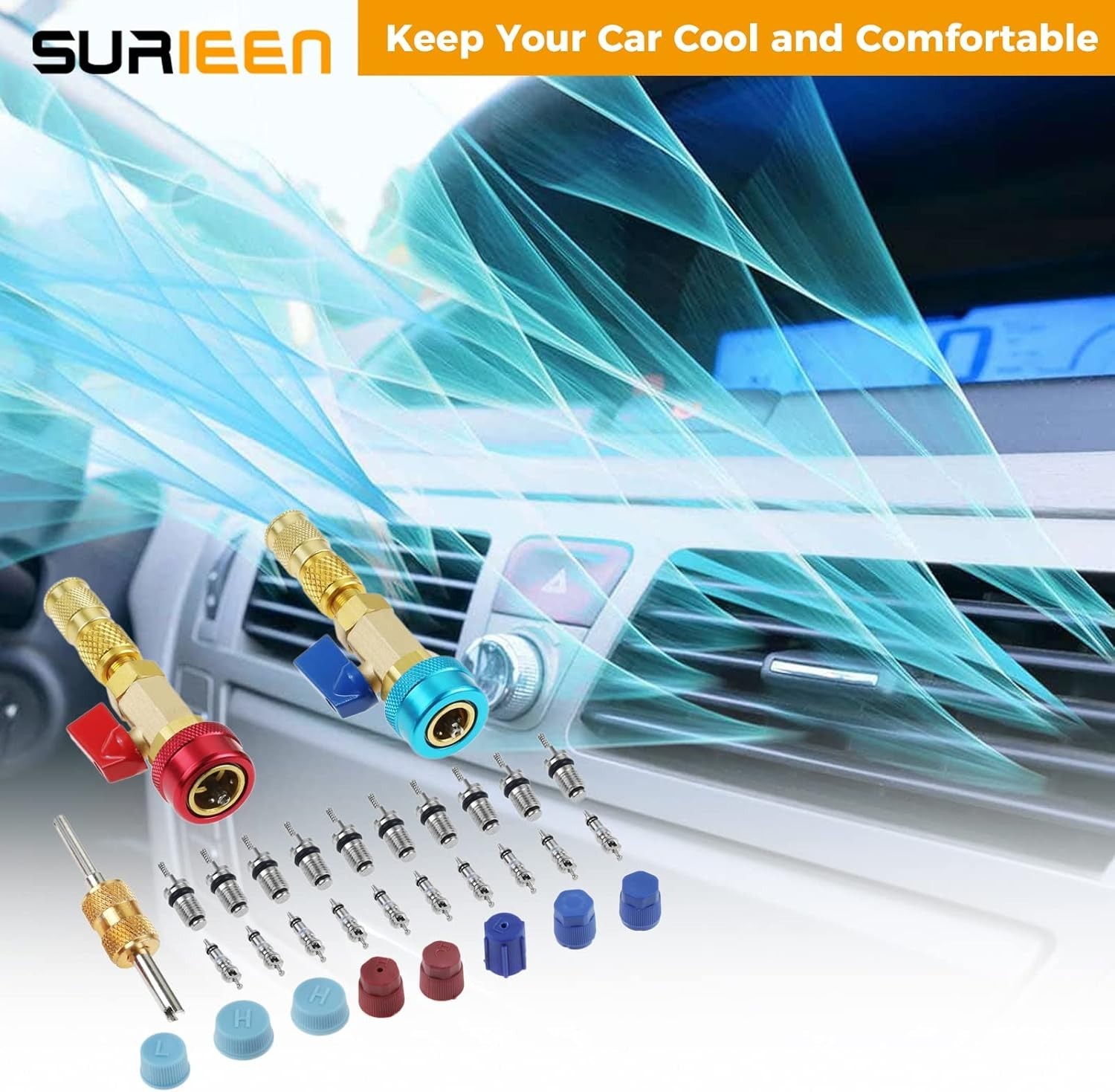 HVAC Tool Set for Refrigerant Systems