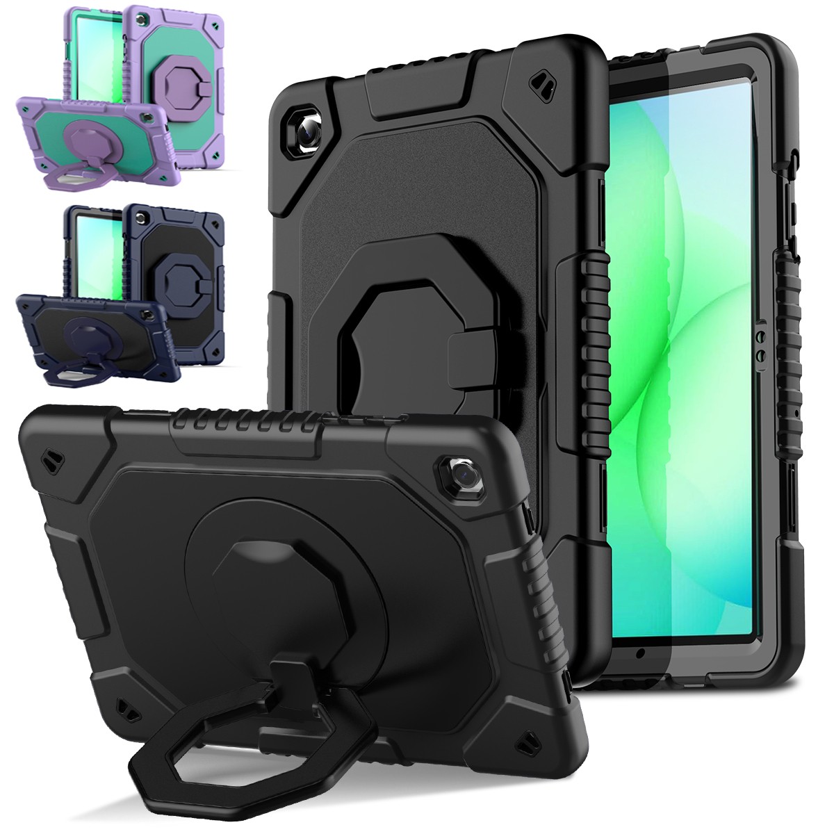 Case For Samsung Galaxy Tab A11+ Shockproof Rugged Cover 360 Rotating Cover