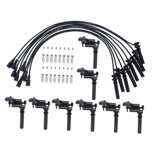 Ignition Coil and Spark Plug Wires for Chrysler 300C Jeep Grand Cherokee
