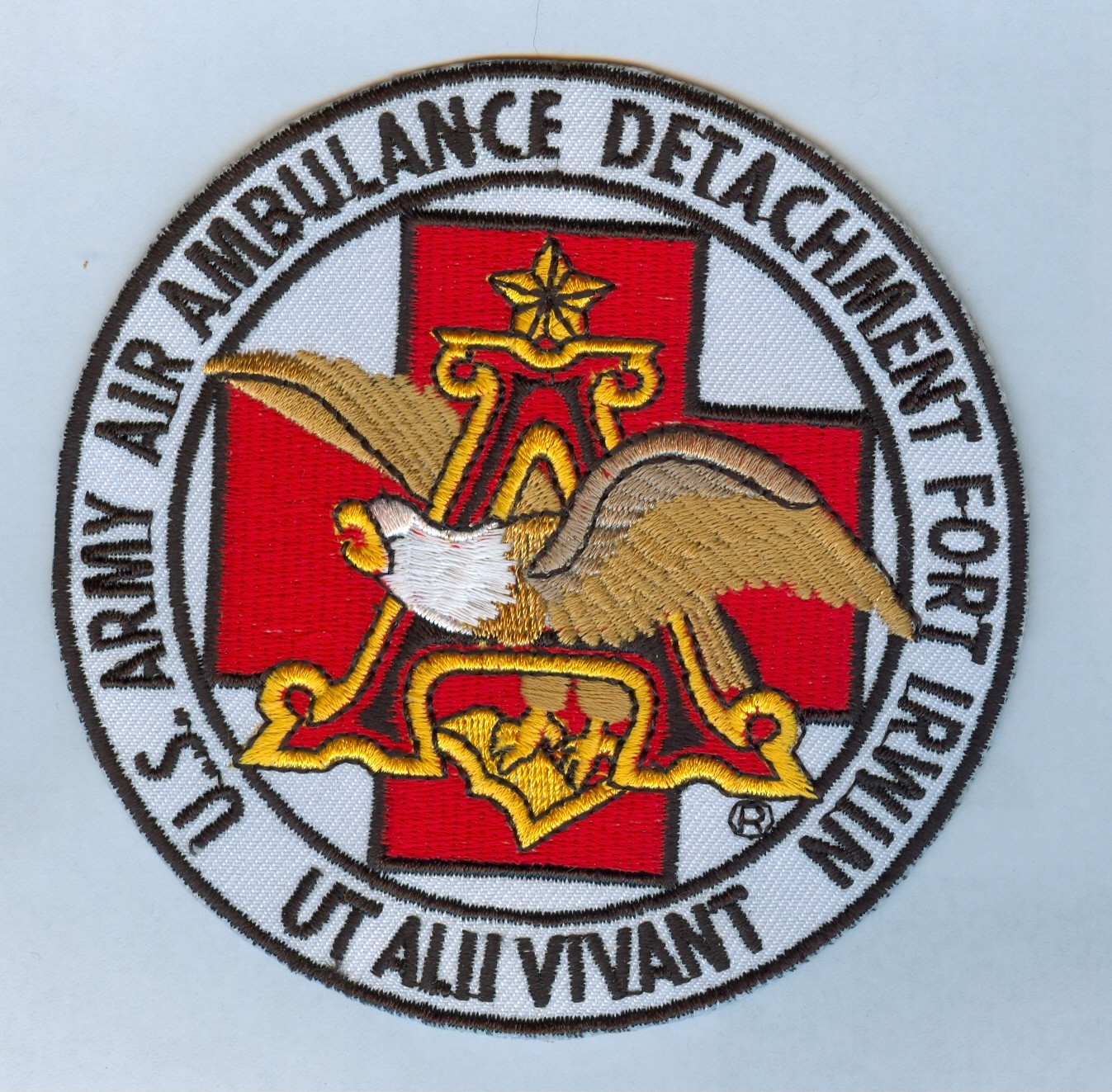 U.S. ARMY -  FORT IRWIN HELICOPTER AMBULANCE DETACHMENT ... NICE!  HARD TO FIND!