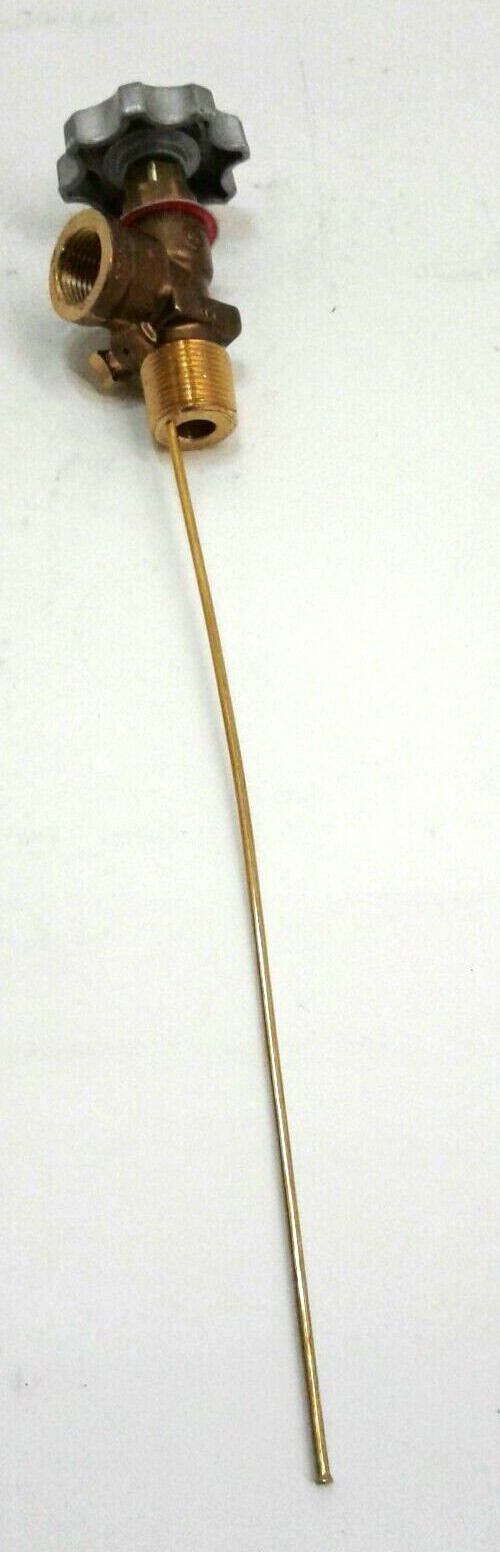 Rego 9101 3/4" Service Valve ASME/DOT MultiBonnet 11" DipTube/Bleeder No Relief