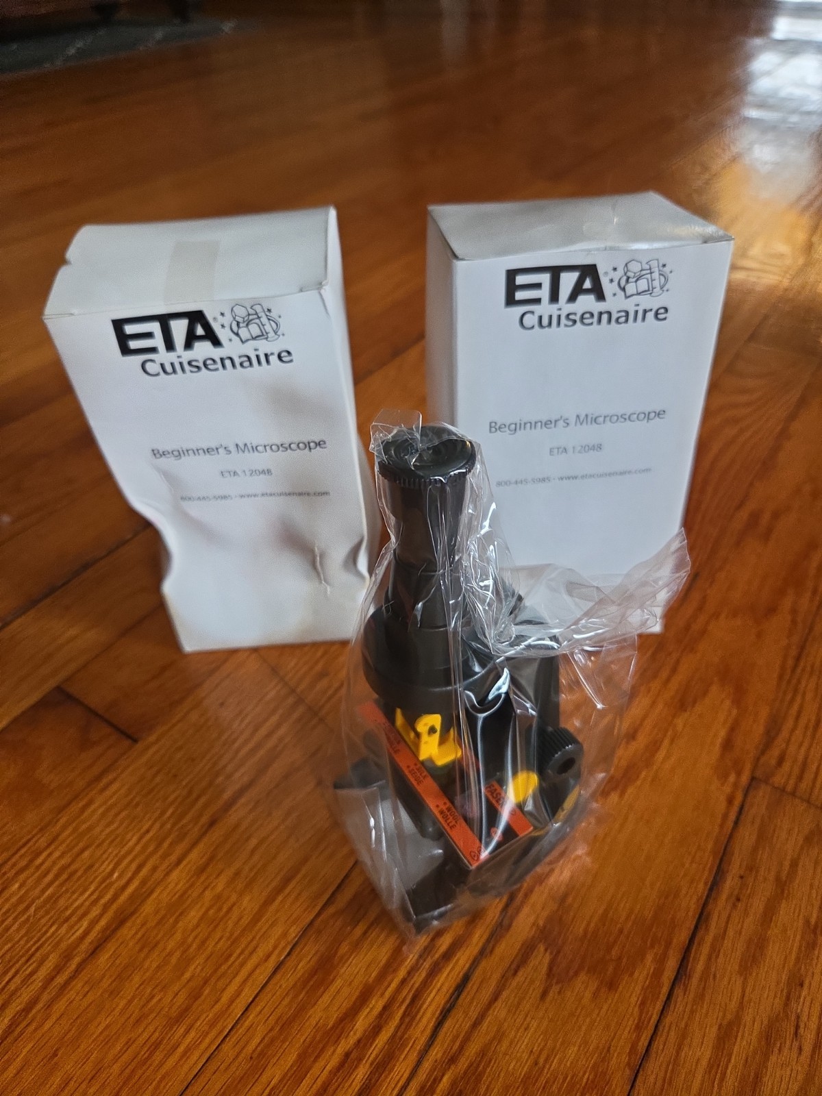 Lot of 2 NEW ETA Cuisenaire Beginner's Microscopes 12048 Educational Ages 8-11