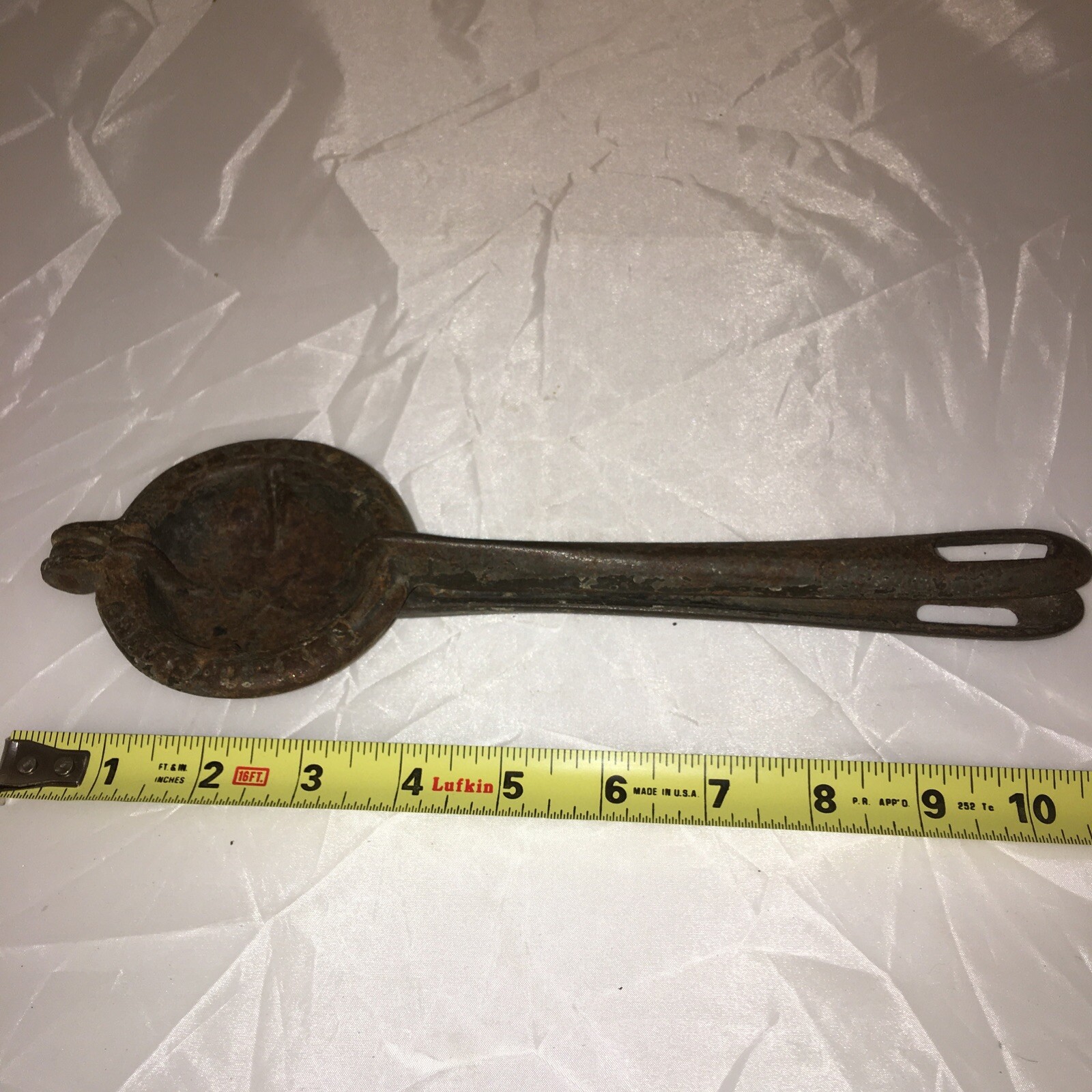 Vintage Heavy Duty Hand Lemon Lime Squeezer Juicer Press Metal Jennings & Compan