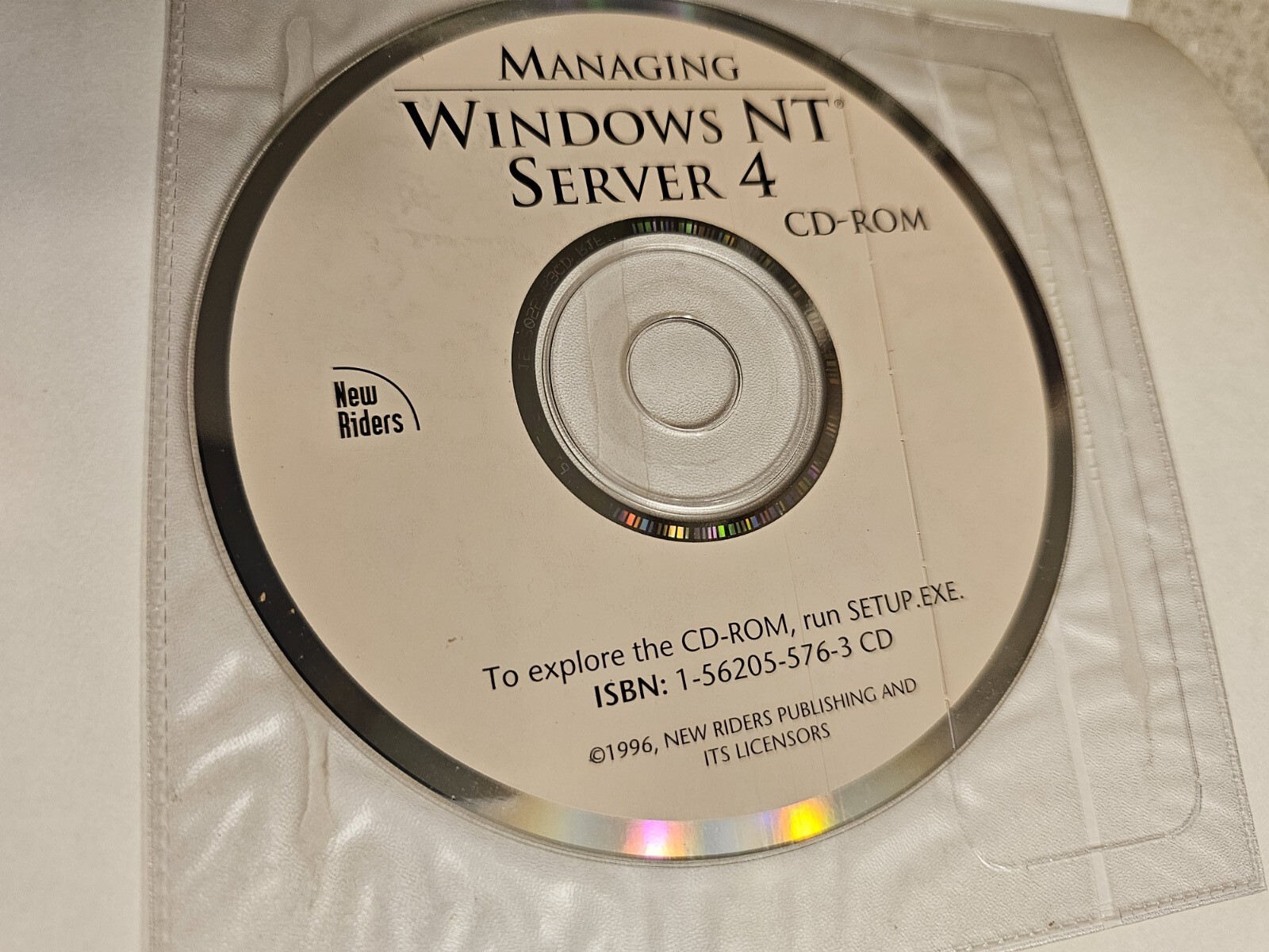 Windows NT Server 4 Unused Managing