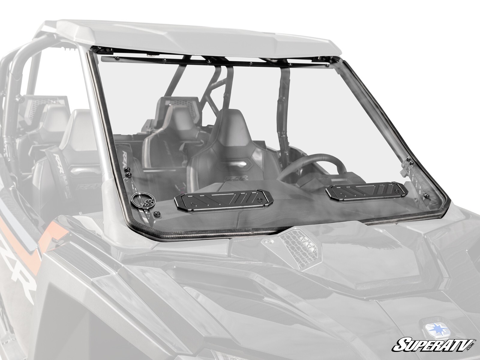 SuperATV Scratch-Resistant Vented Windshield for Polaris RZR Pro S/2025+