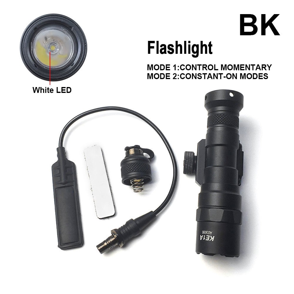 PERST- 4 IR Green Laser Aiming Sight W/ Tactical Switch + M300B Flashlight US