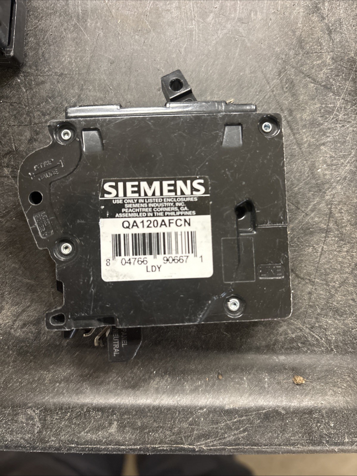 Siemens QA120AFCN CAFCI Circuit Breaker Combination Arc Fault QAF2N