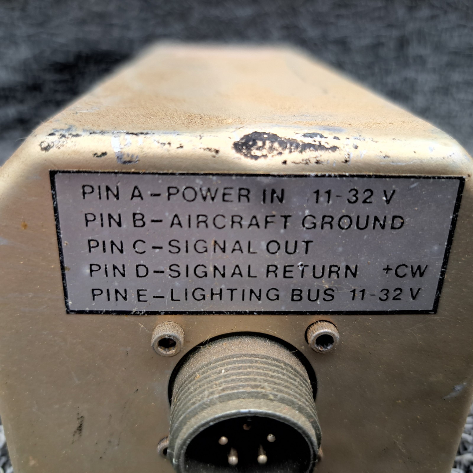 Astronautics Turn Coordinator Model A/P G300, PN: 303880