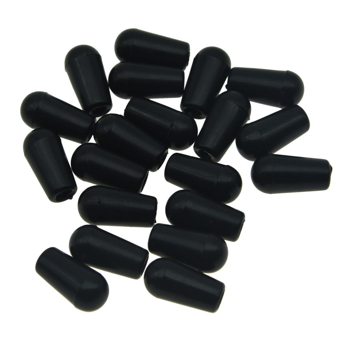 KAISH 20 Black Metric M3.5&M4 Toggle Switch Tip Cap for Epiphone Les Paul LP