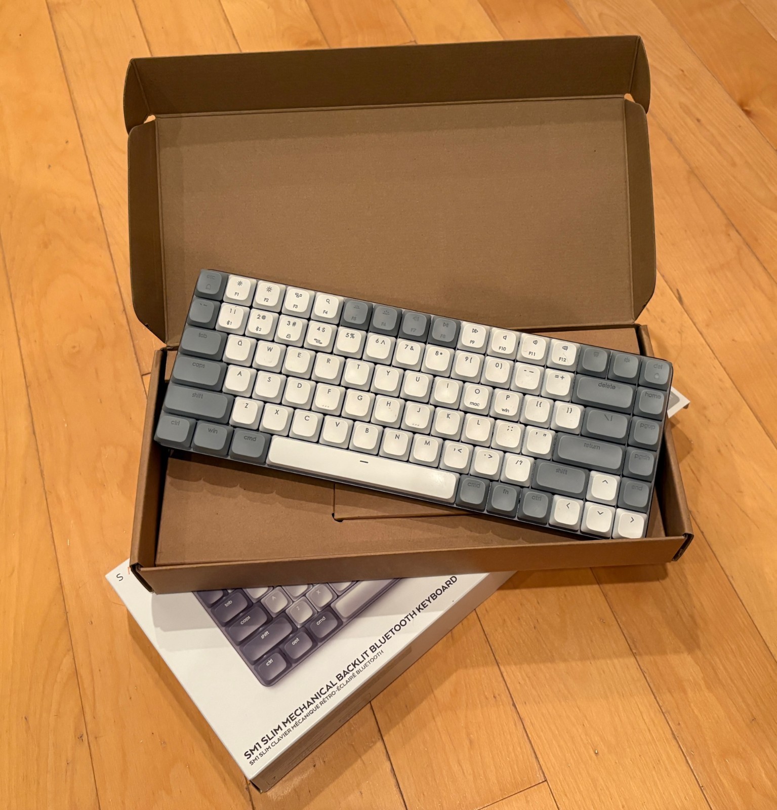 Satechi SM1 75% Mechanical Keyboard LED Backlit Bluetooth 84 Keys | No Dongle