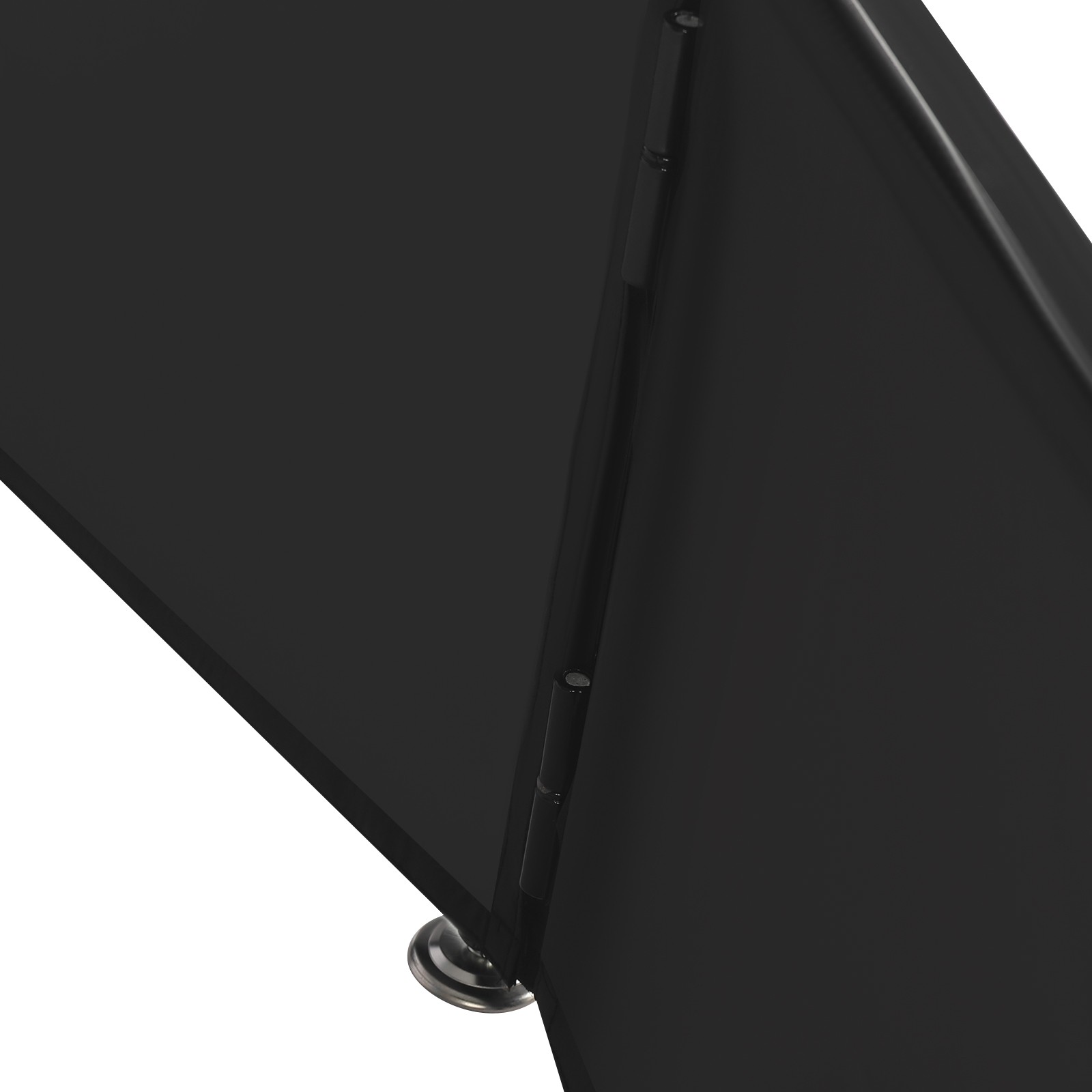 Portable Event Facade 4 Sections Tabletop DJ Booth Foldable Cover Screen NEW