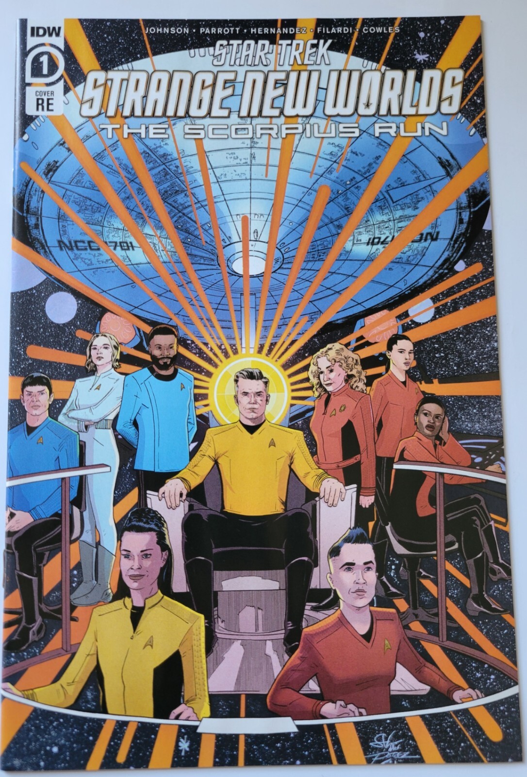 STAR TREK Strange New Worlds Scorpius Run 1 RE Von Gorman Exclusive Variant 2023
