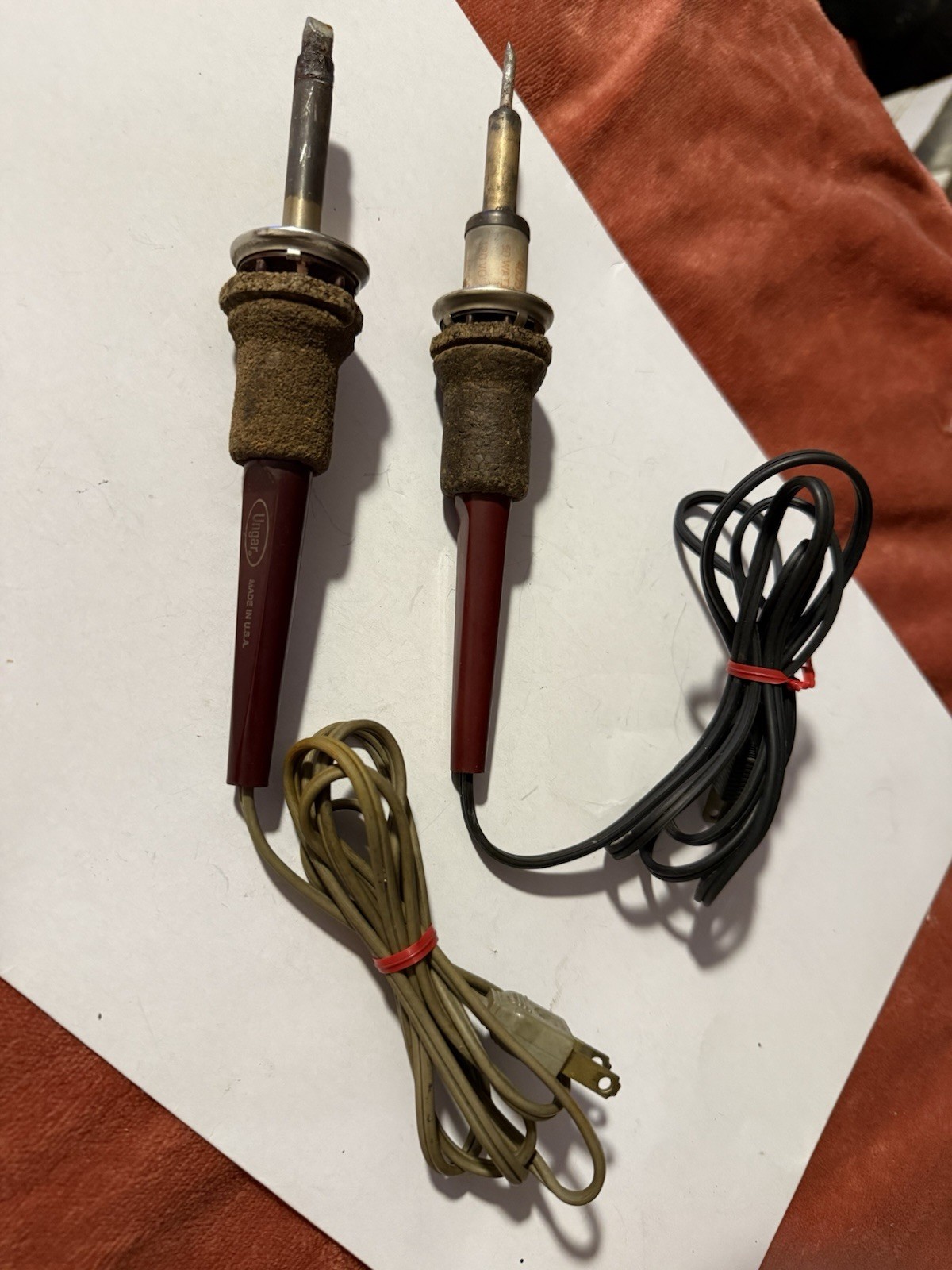Vintage Ungar Soldering Irons Lot Of 2