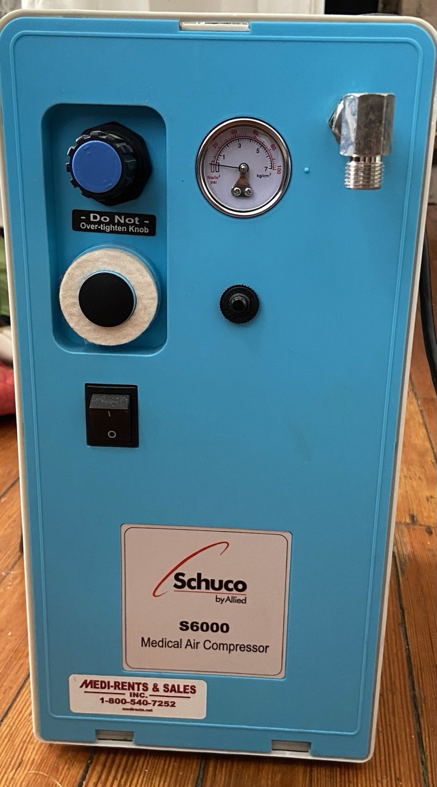 Schuco S6000 Medical Air Compressor Pick Up Only