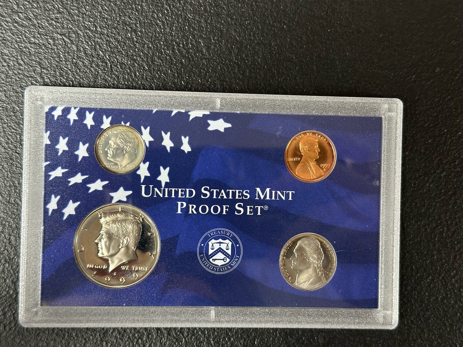 1999 United States Mint 9-piece Proof Set W/CoA