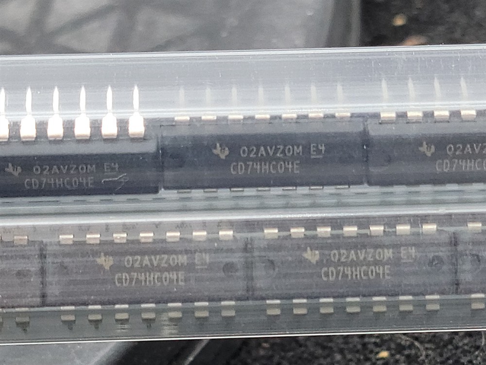 New (1pc) CD74HC04E TEXAS INSTRUMENTS IC Logic