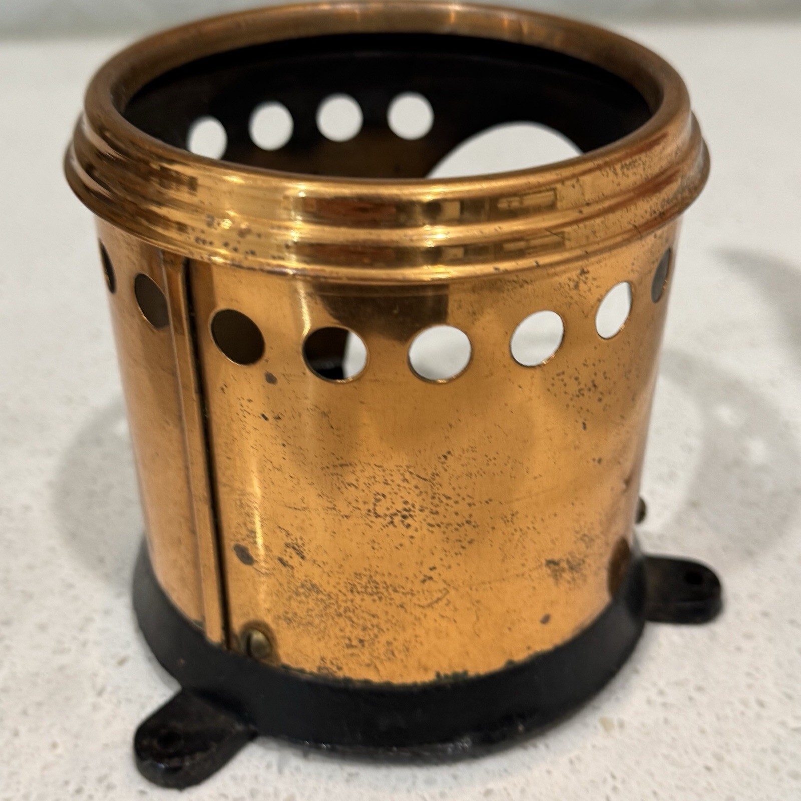 Antique CJ Tagliabue Mfg Co Copper Closed Flash Point Petroleum Tester UNTESTED