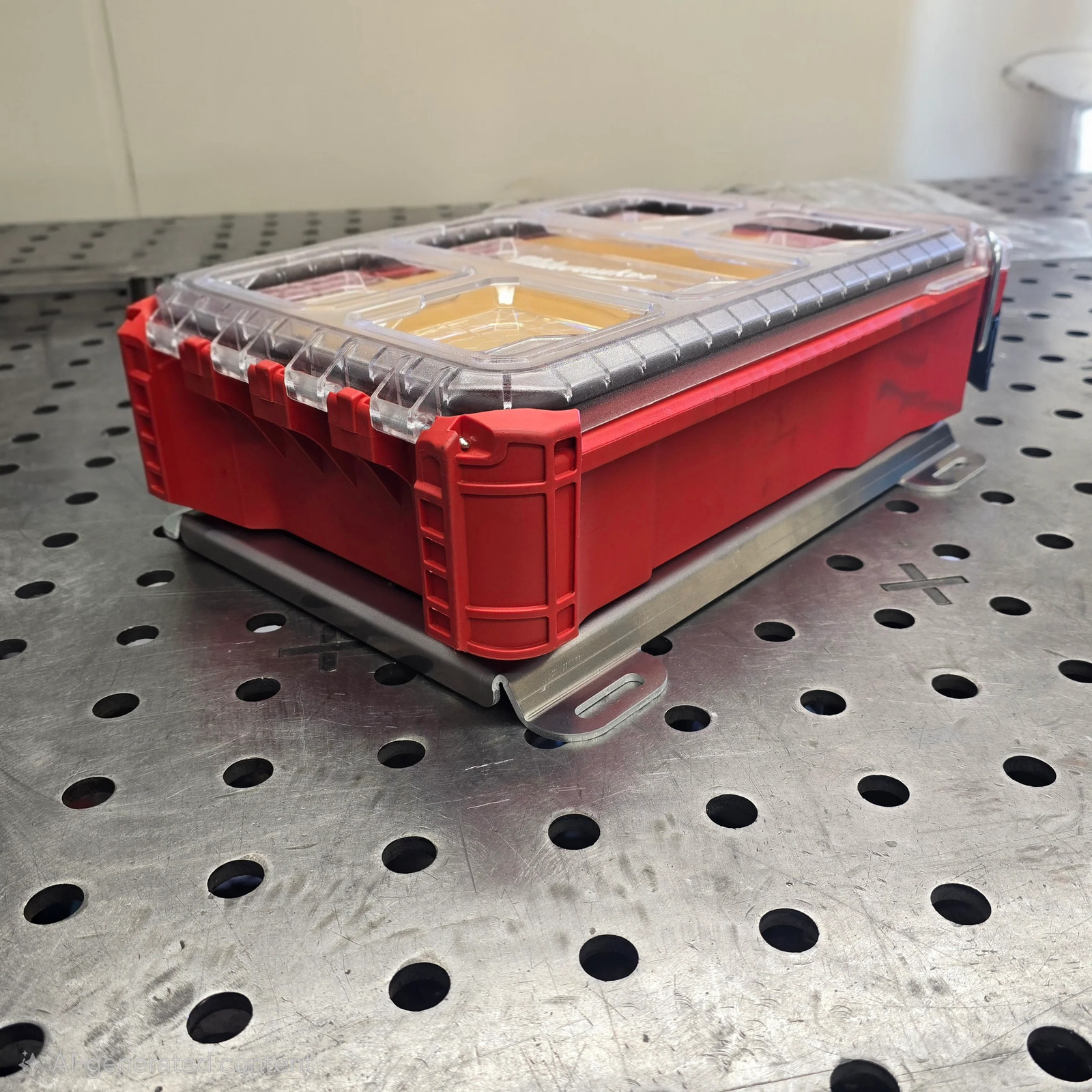 Milwaukee Packout Single Mounting Plate, Aluminum, Side Mount