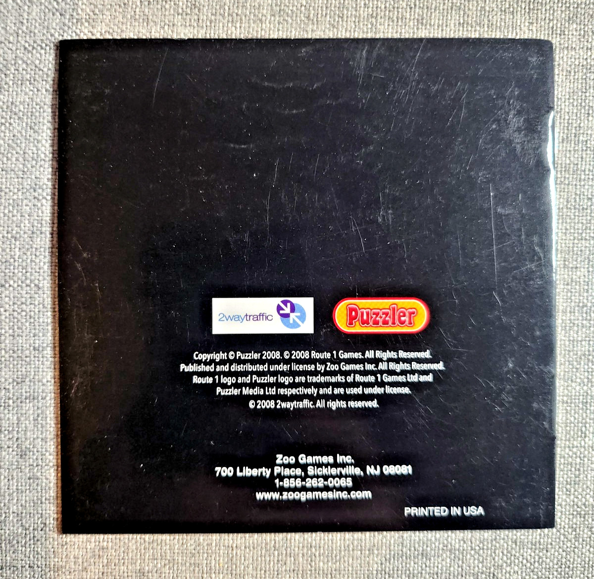 Puzzler Collection Instruction Manual Only - Nintendo DS