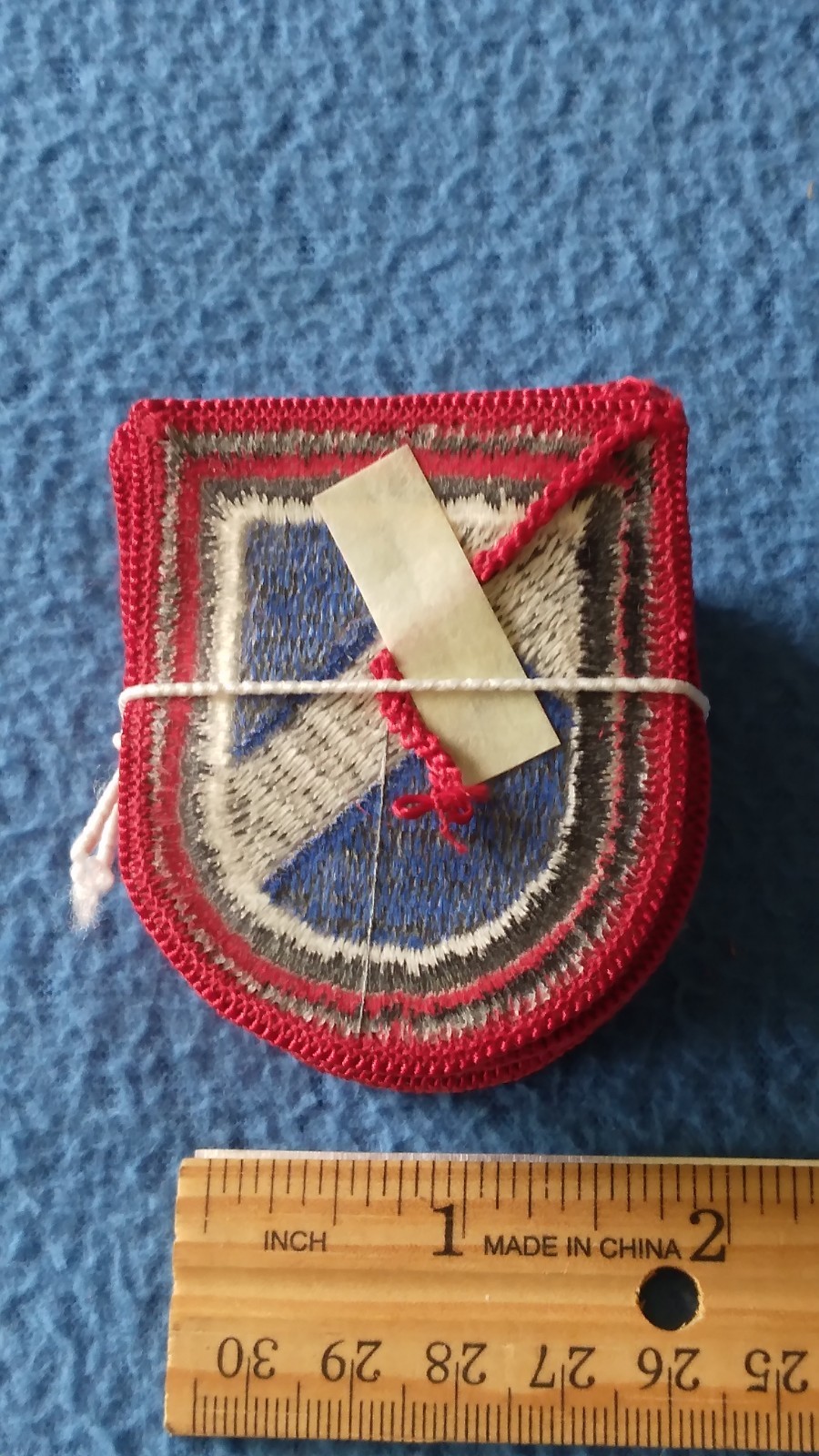 BUNDLE OF 20 - 1st SUPPORT COMMAND CORPS FLASHES - NEW