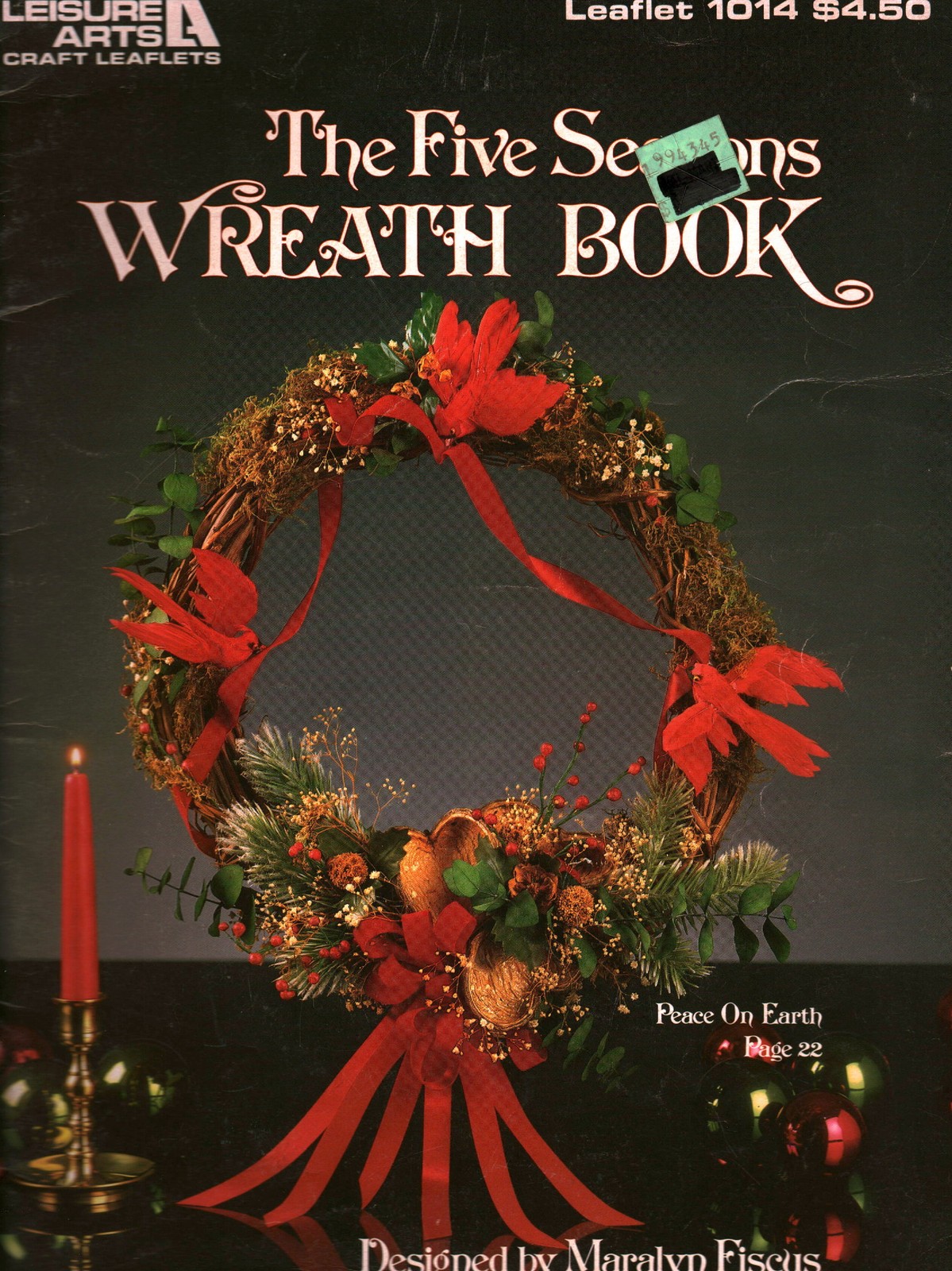 The Five Seasons Wreath Book Craft Leaflet | Leisure Arts 1014