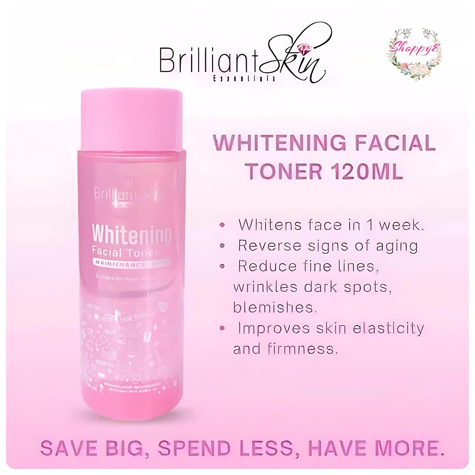 Brilliant Skin Essential Maintenance Toner 120ml